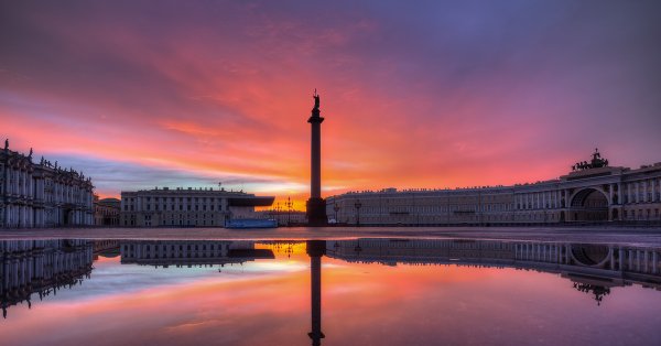 Санкт-Петербург рассвет