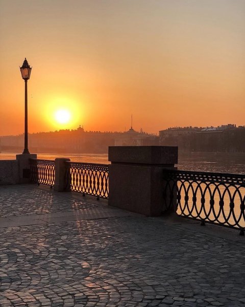 Санкт-Петербург рассвет