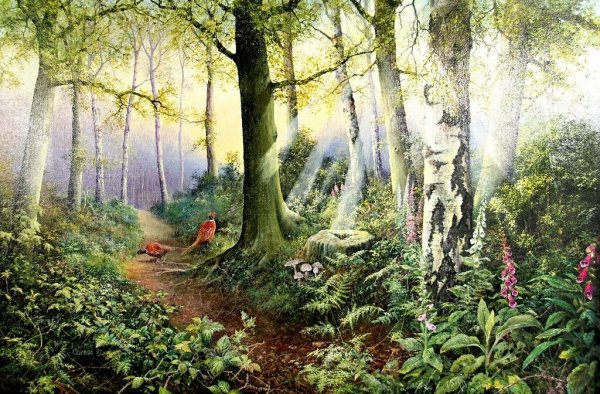Картина Грига утро