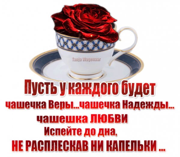Чашечка счастья для тебя