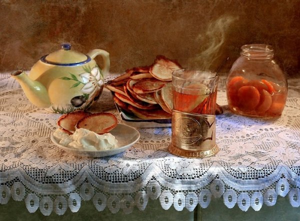 Чаепитие по-советски