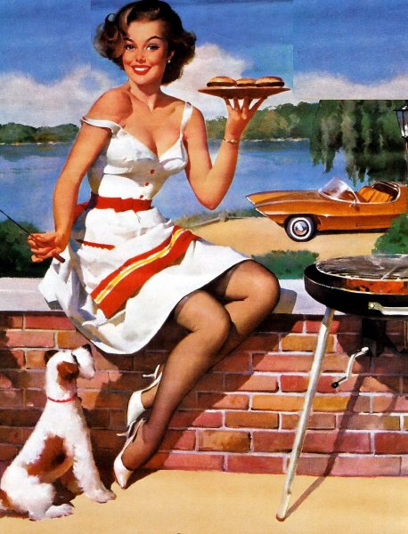 Gil Elvgren машина