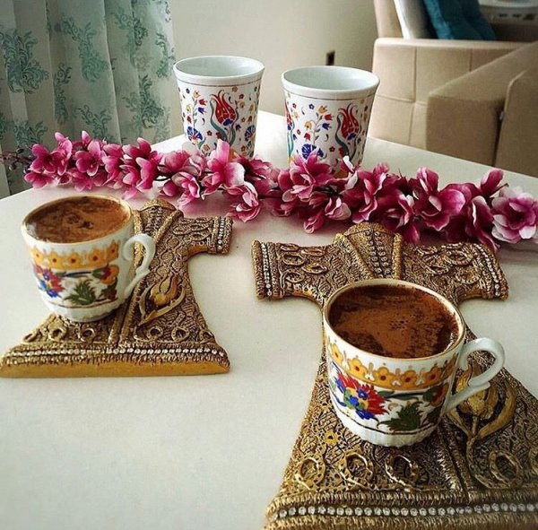Турецкий кофе с добрым утром