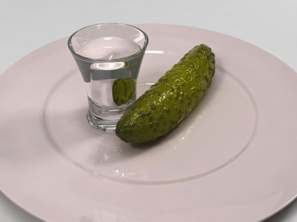 Водка огурцы