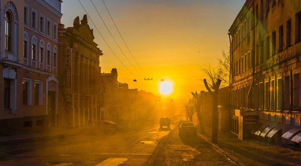 Урбанистический пейзаж Киров
