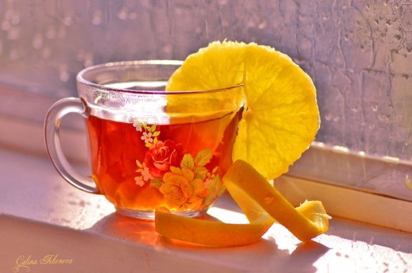Чай с апельсиновыми корками