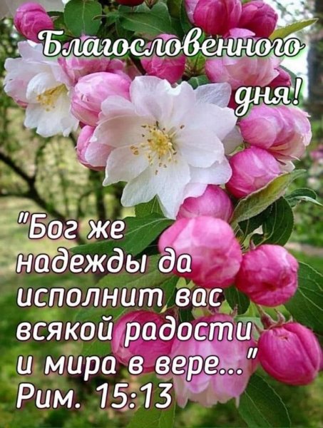 Благословенного дня