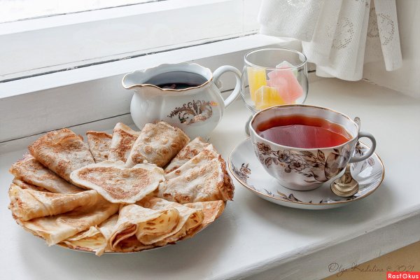 Чай с блинами