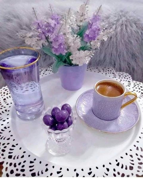 Лавандовое утро