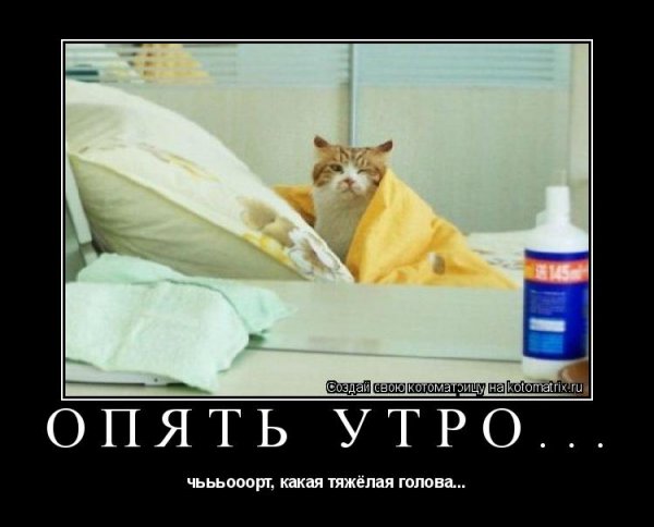 Опять доброе утро