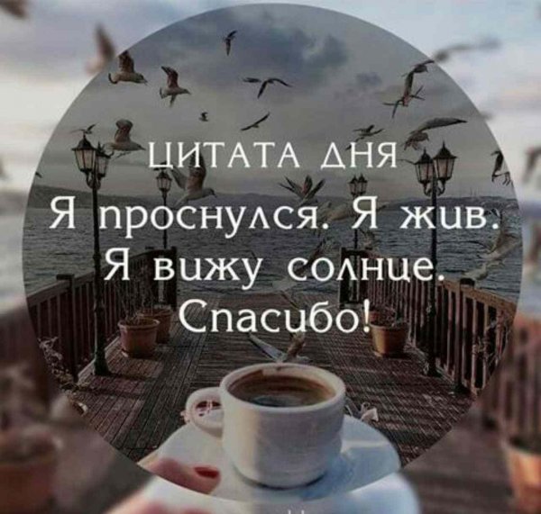 Цитаты про утро