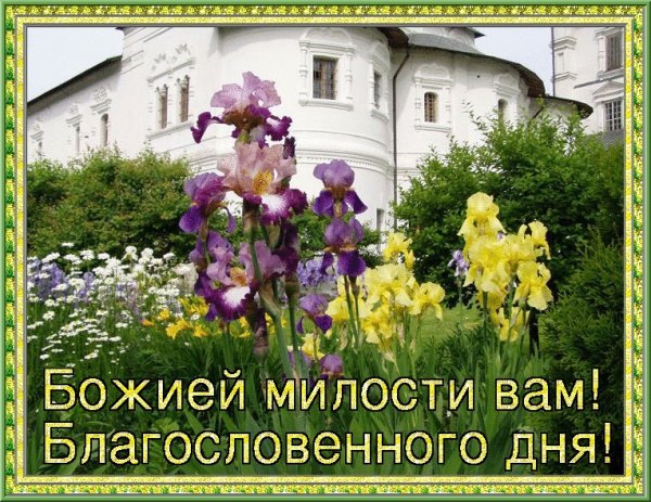 Доброе утро благословенного дня