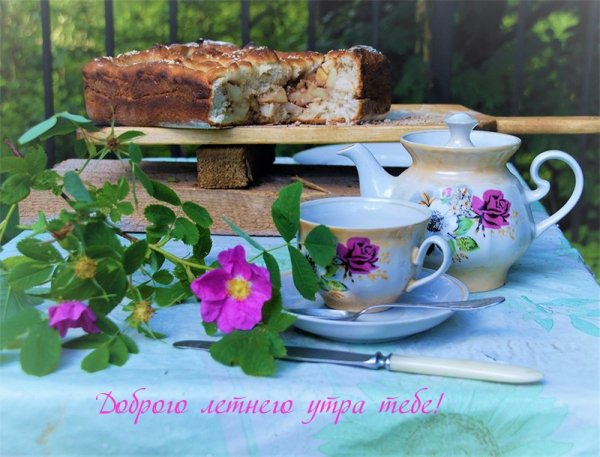 Чаепитие на природе