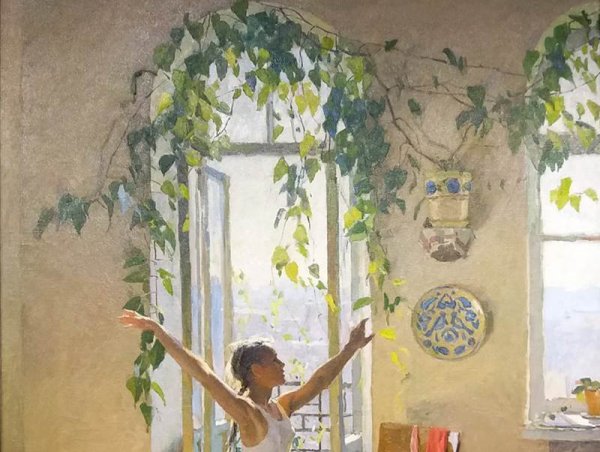 Т. Яблонская. Утро. 1954