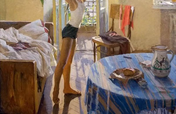 Т. Яблонская. Утро. 1954