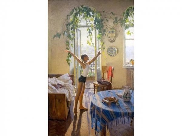 Татьяна Ниловна Яблонская утро картина