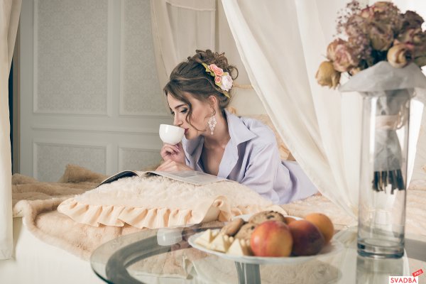Утро невесты завтрак