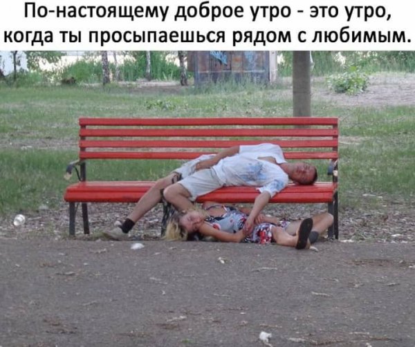 Доброе утро алкаши