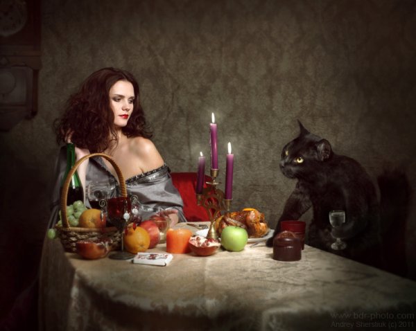 Кот Бегемот и Маргарита