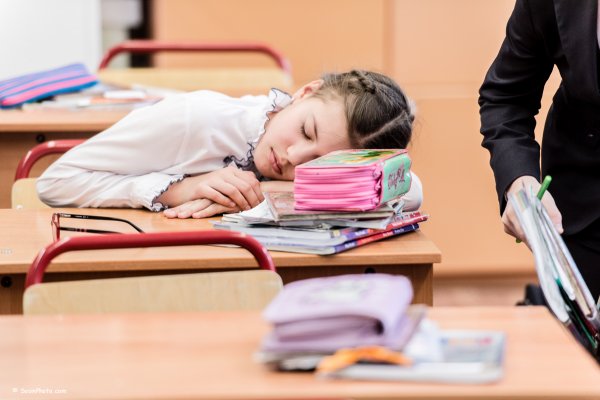 Ученик после школы
