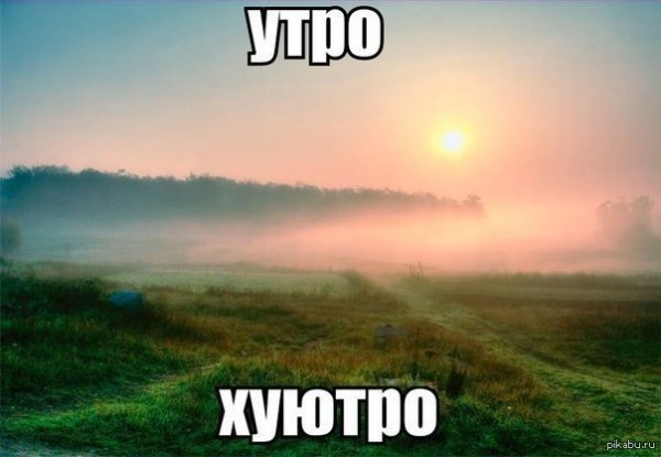 Доброе утро тварь