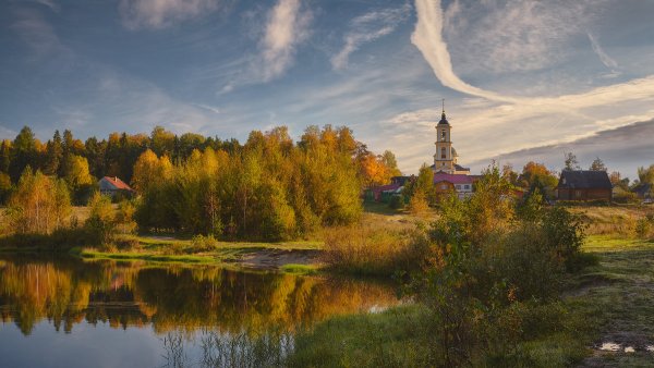 Август природа в Зауралье
