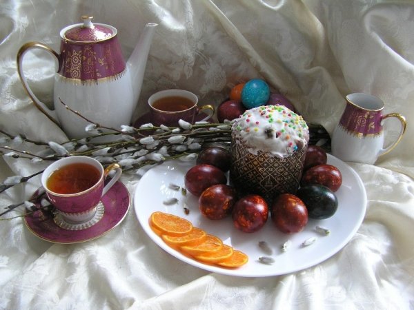 Пасхальное чаепитие