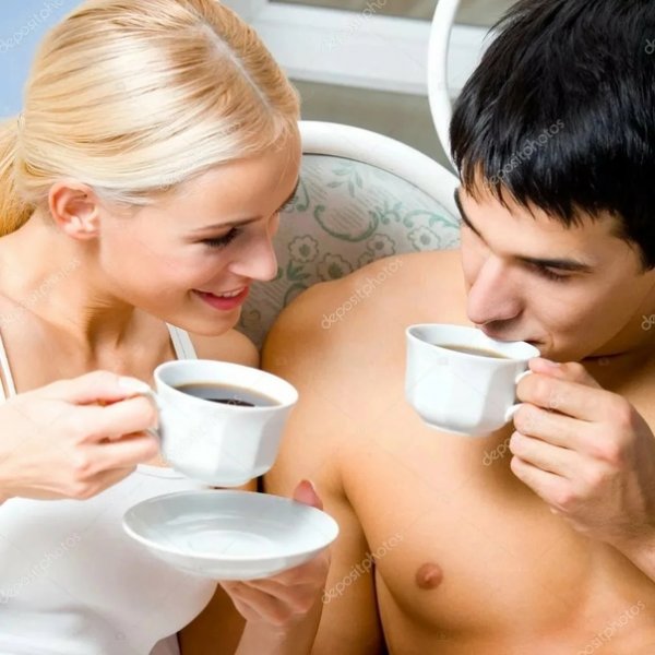 Кофе в постель мужчине