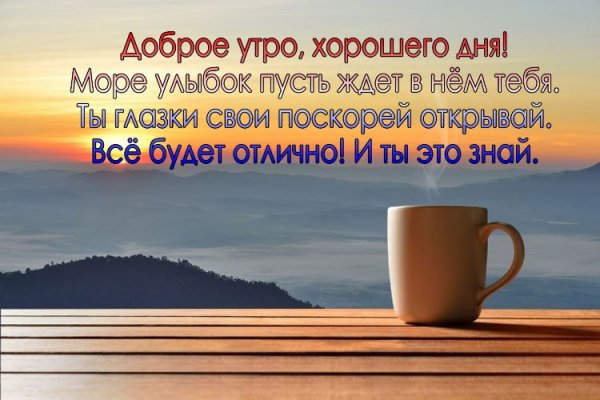 Пожелание доброго утра мужчине