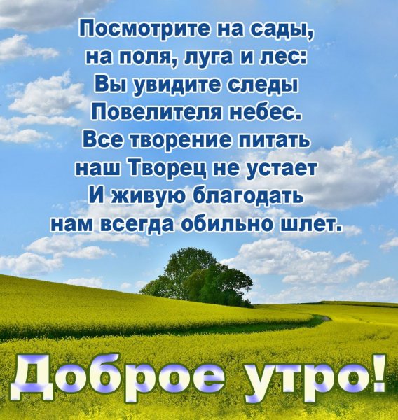 Добрый день Божьих благословений