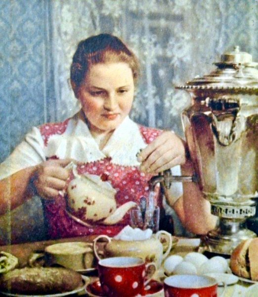 Старинное русское чаепитие