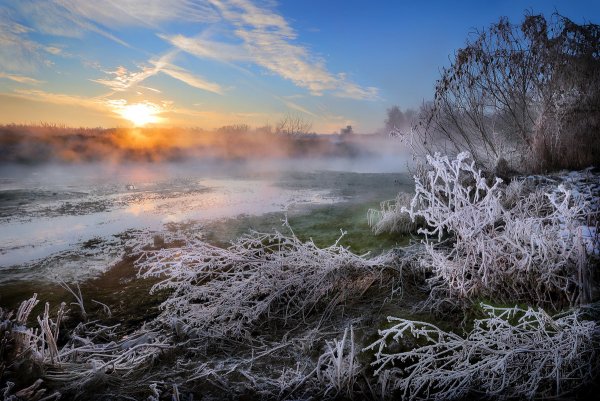 Морозное утро
