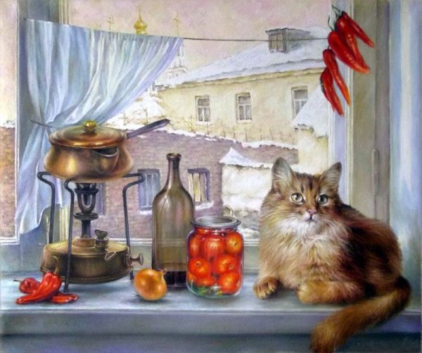 Художник Надежда Малиновская картины