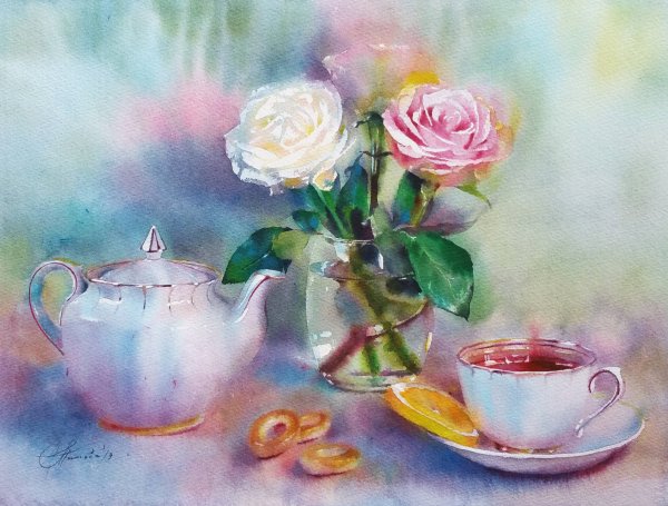 Любовь Титова художник акварелист