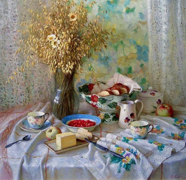 Натюрморт художник Елена Александровна Петрова