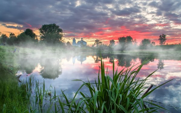 Рассвет на реке