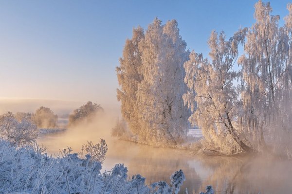 Осенний иней
