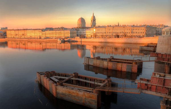 Санкт-Петербург утро