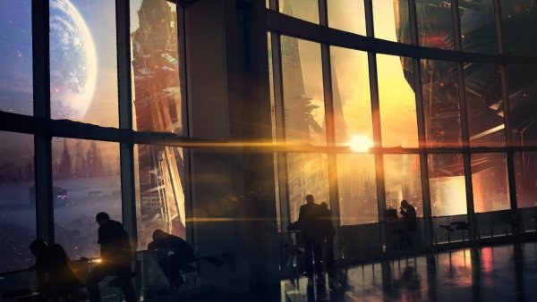 Matte Painting в архитектуре