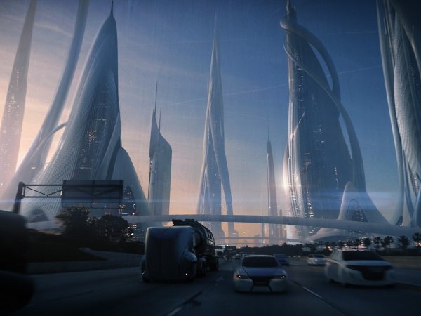 Фантастические города будущего