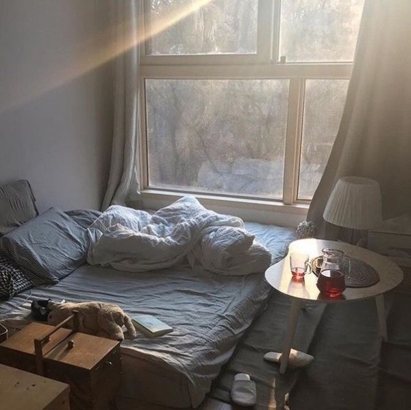 Утро комната Эстетика