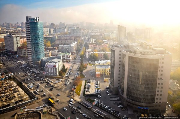Новосибирск утро
