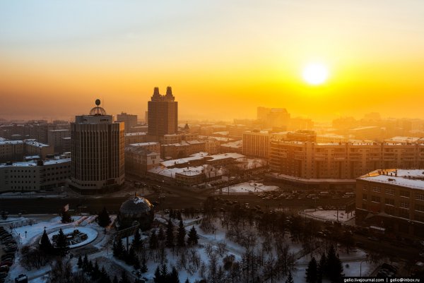 Новосибирск утро