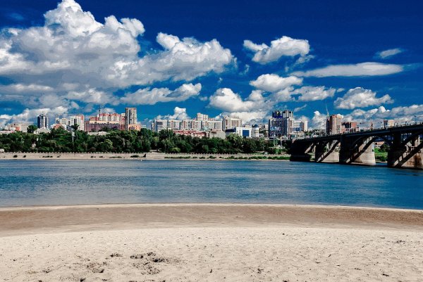Новосибирск утро