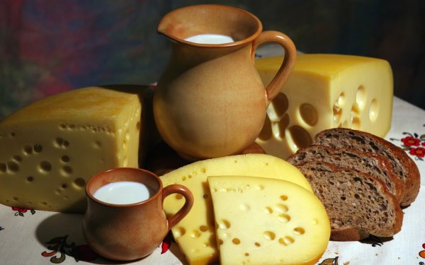 Крынка с молоком