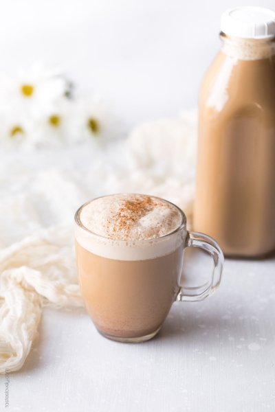 Чашечка кофе с молоком