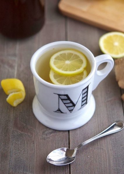 Чай с лимоном
