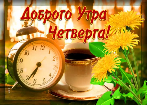 Доброе утро четверга