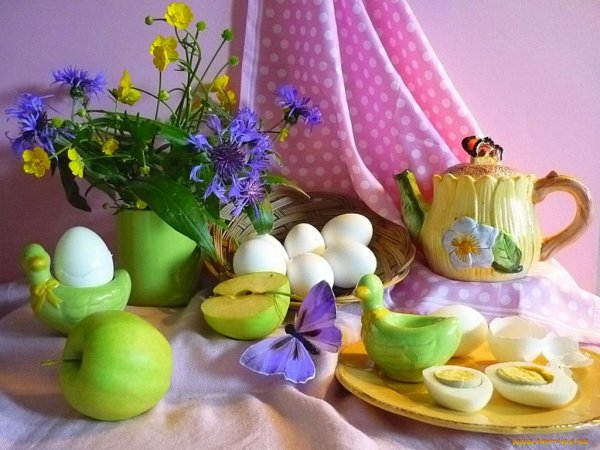 Пасхальное чаепитие