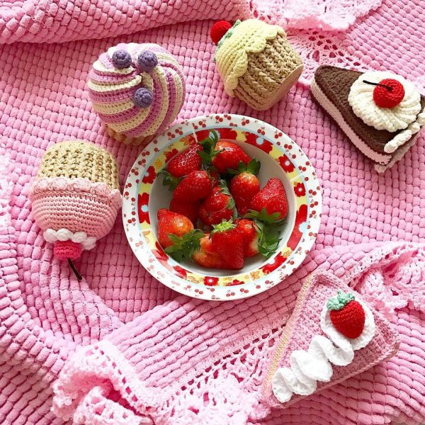 Вязаные вкусняшки